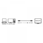 Kép 8/8 - Techly ICOC DSP-A14-050NT DisplayPort to DisplayPort 1.4 8K*60Hz M/M Kábel 5m