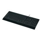 Kép 2/10 - Logitech K280E Pro f/ Business billentyűzet Irodai USB QWERTY Nemzetközi amerikai Fekete