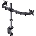 Kép 8/10 - Techly ICA-LCD 582-D Kétmonitoros állvány 13-32” LCD 8kg Asztali forgatható