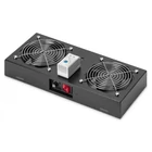 Kép 1/5 - Digitus DN-19 FAN-2-WM-T-SW alkatrész vagy tartozék számítógép hűtésrendszerhez