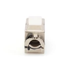 Kép 6/10 - Cat. 6A keystone module, shielded with intelligent cable manager