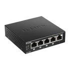 Kép 1/3 - D-Link DGS-1005P/E POE+ 60W