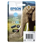 Kép 1/4 - Epson Elephant C13T24354022 tintapatron 1 db Eredeti Nagy (XL) kapacitású Világos ciánkék