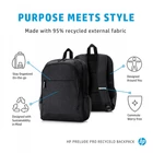 Kép 6/6 - HP notebook hátizsák Prelude Pro 15,6" fekete (1X644AA)