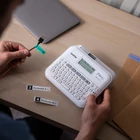 Kép 2/5 - Brother PT-D410VP címkenyomtató ZINK (Zero-Ink) 180 x 180 DPI Vezetékes TZe QWERTY