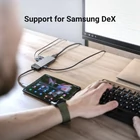 Kép 7/9 - Green Cell HUBGC01 hálózati csatlakozó USB C-típus 5000 Mbit/s Ezüst