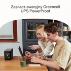 Kép 8/10 - Green Cell UPS 650VA 360W PowerProof szünetmentes tápegység LCD kijelzővel