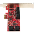 Kép 4/10 - StarTech.com 10P6G-PCIE-SATA-CARD csatlakozókártya/illesztő Belső