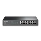 Kép 1/4 - TP-Link TL-SG1016PE hálózati kapcsoló Vezérelt L2 Gigabit Ethernet (10/100/1000) Ethernet-áramellátás (PoE) támogatása Fekete