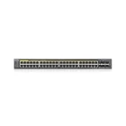 Kép 2/4 - Zyxel GS2220-50HP-EU0101F hálózati kapcsoló Vezérelt L2 Gigabit Ethernet (10/100/1000) Ethernet-áramellátás (PoE) támogatása Fekete