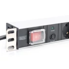 Kép 6/7 - Digitus 19" Outlet Strip Fekete 7 AC kimenet(ek) 250 V 2 M