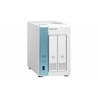 Kép 8/9 - QNAP TS-233 tárolószerver NAS Mini Tower Ethernet/LAN csatlakozás Fehér Cortex-A55