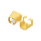 Kép 4/5 - Sárga színű klipsz RJ45 csatlakozóhoz, 100 db/csomag.