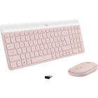 Kép 3/4 - Logitech 920-011322 billentyűzet Egér mellékelve Irodai Vezeték nélküli RF QWERTY Nemzetközi amerikai Rózsa