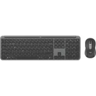 Kép 1/6 - Logitech 920-012503 billentyűzet Egér mellékelve Irodai RF vezeték nélküli + Bluetooth QWERTZ Svájc Grafit
