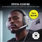 Kép 3/7 - CORSAIR Vezetékes Headset, HS55 Gaming, Ultrakönnyű, Jack dugós, fehér