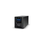 Kép 1/3 - CYBERPOWER UPS PR750ELCD (6xIEC320) 750VA 675W 230V szünetmentes tápegység + USB LINE-INTERAKTÍV