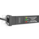 Kép 3/5 - Digitus DN-95412 áramelosztó egység (PDU) 7 AC kimenet(ek) 0U Fekete, Ezüst
