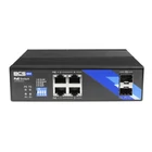 Kép 2/6 - BCS BCS-B-ISP04G-2SFP Ipari PoE Switch 4 Port DIN Sín 1Gbps 2xSFP-vel