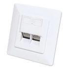 Kép 1/6 - Intellinet 771917 csatlakozóaljzat 2 x RJ-45 Fehér