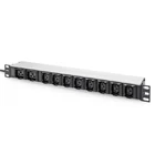 Kép 1/5 - Digitus DN-95427 áramelosztó egység (PDU) 10 AC kimenet(ek) 1U