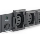 Kép 3/5 - Digitus 10-Outlet Strip Fekete 10 AC kimenet(ek) 250 V 2 M