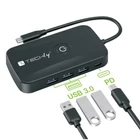 Kép 7/10 - Techly IDATA USBC-HUB5WL Vezeték nélküli USB-C HDMI 1080p videó adó 30m-ig