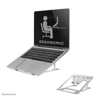 Kép 1/10 - Neomounts NSLS085SILVER laptop állvány Ezüst 43,2 cm (17")