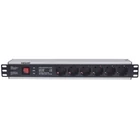 Kép 3/4 - Intellinet 713962 áramelosztó egység (PDU) 6 AC kimenet(ek) 1.5U Fekete