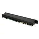 Kép 2/7 - Extralink CAT5E STP V2 | Foltpanel | 24 port
