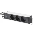 Kép 7/10 - Digitus DN-10-SET-3-B állvány 12U Falra szerelhető állvány Fekete