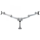 Kép 4/10 - StarTech.com ARMDUALPS asztali TV konzol 68,6 cm (27") Ezüst