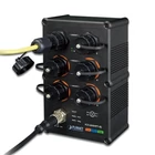 Kép 6/6 - PLANET IGS-604HPT-RJ hálózati kapcsoló Vezérelt L2+ Gigabit Ethernet (10/100/1000) Ethernet-áramellátás (PoE) támogatása Fekete