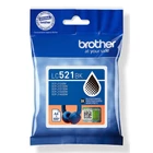 Kép 1/5 - Brother LC521BK tintapatron 1 db Eredeti Fekete