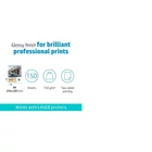 Kép 7/10 - HP Professional Glossy Laser Paper 150 gsm-150 sht/A4/210 x 297 mm