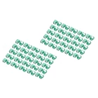 Kép 1/5 - Zöld színű RJ45 dugaszhoz való színes klipsz, 100 db/csomag.
