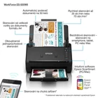Kép 4/5 - Epson WorkForce ES-500WII Lapadagolós szkenner 600 x 600 DPI A4 Fekete
