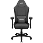 Kép 2/7 - Aerocool CROWNASHBK, Ergonomic Gaming Chair, Adjustable Cushions, AeroWeave Technology, Black