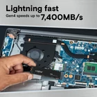 Kép 2/6 - Crucial T500 1 TB M.2 PCI Express 4.0 NVMe TLC