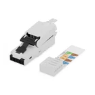 Kép 1/6 - Digitus DN-93633 huzalcsatlakozó RJ-45 Fekete