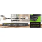 Kép 5/5 - Zyxel GS1900-48-EU0102F hálózati kapcsoló L2 Gigabit Ethernet (10/100/1000) Fekete