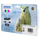 Kép 2/2 - Epson Polar bear C13T26164010 tintapatron 1 db Eredeti Fekete, Cián, Magenta, Sárga