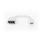 Kép 2/2 - Digitus DB-340405-001-W DisplayPort kábel 0,15 M Mini DisplayPort Fehér