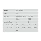 Kép 4/5 - Digitus DK-2532-02-4 InfiniBand és száloptikai kábel 2 M LC SC I-VH Ibolya