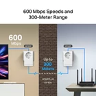 Kép 6/7 - Mercusys AV600 600 Mbit/s Ethernet/LAN csatlakozás Fehér 2 db