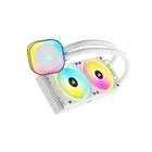 Kép 5/10 - Corsair H100I Processzor Hybrid hűtő 12 cm Fehér