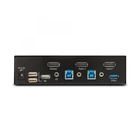 Kép 4/5 - StarTech.com D86A2-2-PORT-8K-KVM KVM kapcsoló Fekete