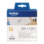 Kép 2/3 - Brother DK-11201 címkéző szalag Fehéren fekete