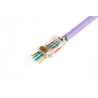 Kép 4/4 - Digitus X-ML-6U-EZ huzalcsatlakozó RJ45 Átlátszó