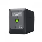 Kép 1/10 - Green Cell UPS 650VA 360W PowerProof szünetmentes tápegység LCD kijelzővel